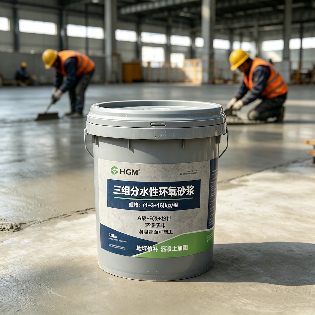 山南三组份水性环氧砂浆
